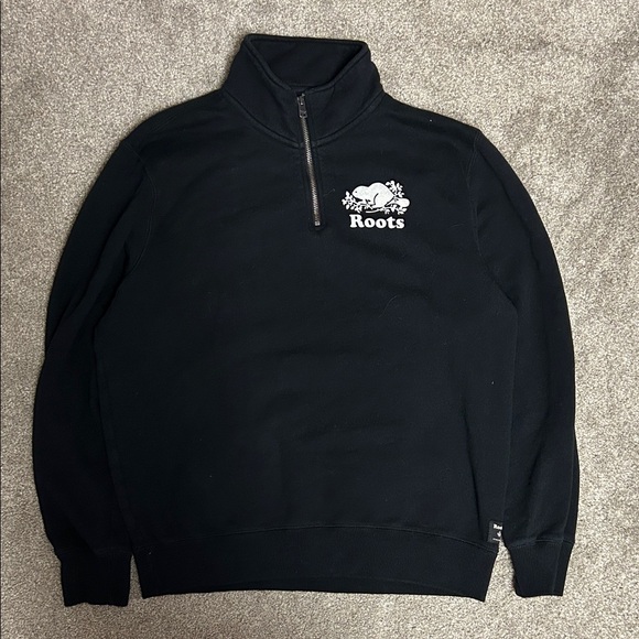 Roots Other - Classic Roots Black Quarter Zip